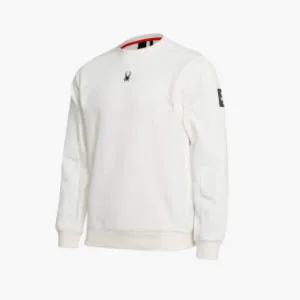 [롯데백화점]스파이더 공용 유로스포츠 기모 맨투맨 티셔츠 SPHWCNRL221UWHT