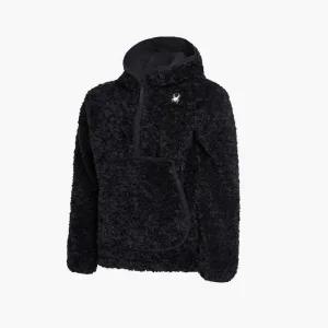 [롯데백화점]스파이더 [스파이더 본사] 남성 라이프 스타일 플리스 셜파 후드 집업 SPHWCNHD305MBLK