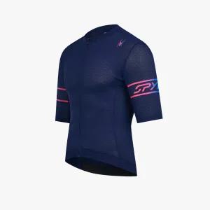 [롯데백화점]스파이더 남성 사이클 슬리브 그래픽 반팔 저지 TIER-0 SPKPCNFT502MDNY