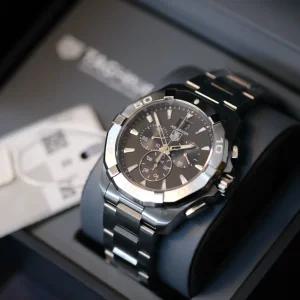 TAG Heuer New Unworn 오리지날 43 mm 아쿠아레이서 300M 쿼츠 CAY1110.BA0927 시계 [세금포함] [정품] 손