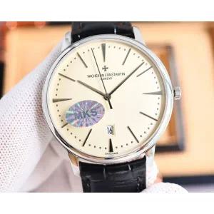 Vacheron Constantin 헤리티지 시리즈 40MM Men Mechanical 시계 [세금포함] [정품] 패션시계 손목시계 명