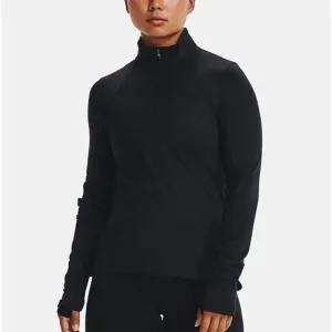 [언더아머] 여성 UA 콜드기어 코지 반집업 롱 (1366982-001-K)