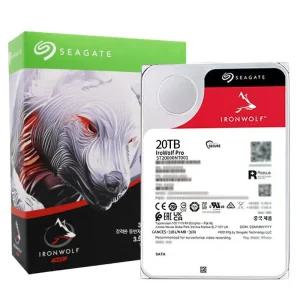 씨게이트/시게이트 ST20000NT001 새로운 Cool Wolf 20TB Pro 기계식 하드 드라이브 20t NAS