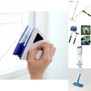 양면 자석 유리창 닦이/유리창닦이/스쿼지/창문/유리/물기/제거기/스퀴저/먼지/스퀴즈/청소/스퀴지/청소기