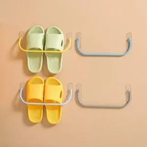 무타공 벽 실내화 걸이 슬리퍼 거치대 정리 실내화 장 실내화꽂이 실내화걸이