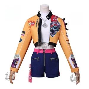 케이팝데몬헌터스 코스프레 할로윈 루미 의상 코스튬 헌트릭스 고열사 케데헌 가발 풀세트