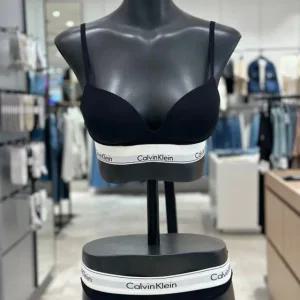 Calvin Klein Underwear 캘빈클라인 모던코튼 AF 푸쉬업 브라세트 QF7623AD F3787AD-UB1