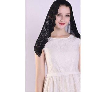 기도하는 레이스 수제 가톨릭성물 미사포 기도용 천주교 첫영성체 자수 미사보 성물 크리스탈