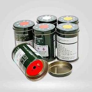 녹색안전 연막탄 1분용 소방훈련 무대공연 행사용 민방위 구난구조 무대연출