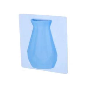 벽걸이 화병 벽 인테리어 부착식 실리콘 화분