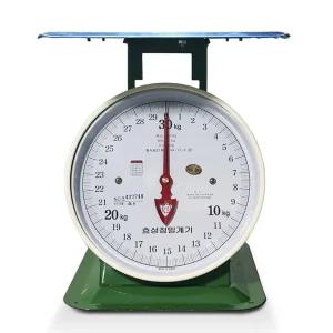 효성 접시지시저울 30kg / 30키로저울 계량기