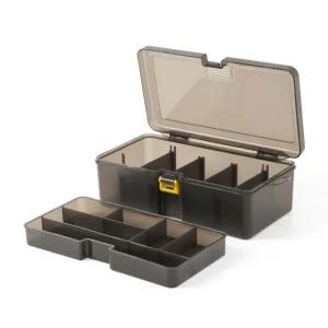 피싱로드 2단 태클박스/낚시/소품/가방/바늘집/케이스/소형/바다/멀티/케이스 채비 수납 정리 상자 이단