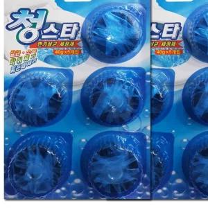 변기 세정제 10알 청스타 화장실