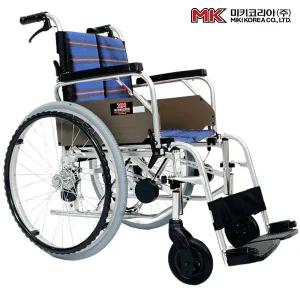 미키코리아 휠체어 미라지7 22D-B 블루체크 (최상급 중고)