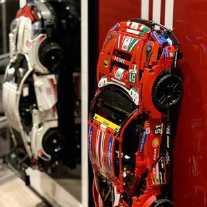 크리에이터 입체 레이싱카 자동차 액자 벽걸이 인테리어 소품 테크닉 모형 아트패널