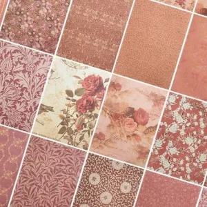 다꾸 페이퍼 100매 꽃의 일기 엽서북 엽서종이