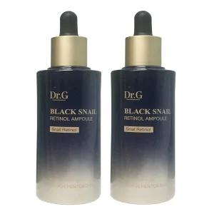 닥터지 블랙 스네일 레티놀 앰플 50ml 2개 코스트코 주름개선 탄력 보습 세럼 에센스