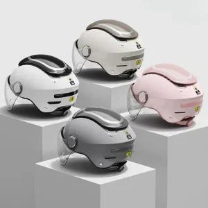 에어컨 쿨링 헬멧 라이딩 배달용 스쿠터 머리 냉각 장치