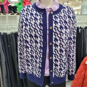 크로커다일레이디 DP01 컬러풀자가드가디건 컬러풀한자가드화사한가디건 CLDSSW104