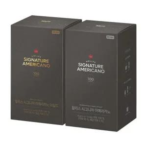 할리스아메리카노 미니 마일드 아메리카노+미니다크 100T 커피믹스