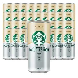 [동서식품] 스타벅스 더블샷 바닐라 캔커피 200mlx36캔