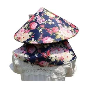 베트남모자 갓모자 우산모자 차단 자외선 밭삿갓 야외