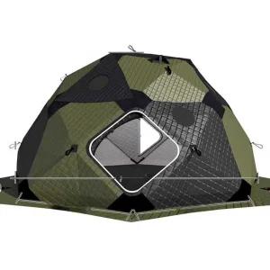 빙어 돔텐트 8각 쉘터 낚시 이글루 돔 동계 얼음낚시 인 큐브