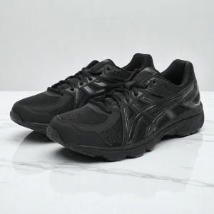 아식스 조그 100T 발볼넓은 운동화 올 블랙 러닝화 1021A463 1022A335 001