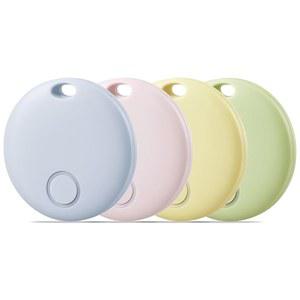 레이케 에어 트래커-4 팩 스마트 태그, 수하물 트래커는 Find My(iOS 전용), 열쇠, 배낭, 지갑, IP67 방수 기능을 위한 템 파인더와 함께 작동합니다