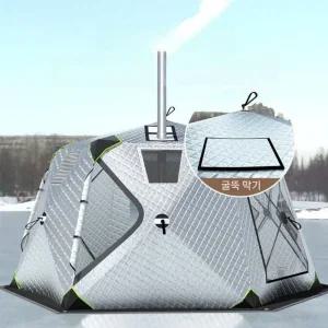 빙어텐트 낚시텐트 낚시 겨울 경량 누빔 원터치 방수 방풍