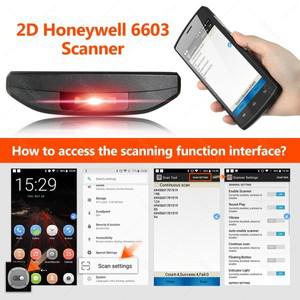 모바일 핸드헬드 재고 관리, 산업용 안드로이드 2D 하니웰 6603 스캐너, 데이터 수집 터미널 PDA, NFC 포함