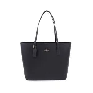 [백화점 AS 가능] 코치 숄더백 여성 가죽 캔버스 빅백 블랙 cr111