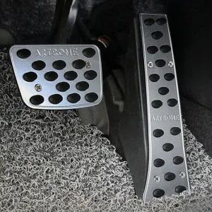 알루미늄 페달 브레이크 액셀 논슬립 고무패드 오토 오르간페달 자동차페달 키높이페달