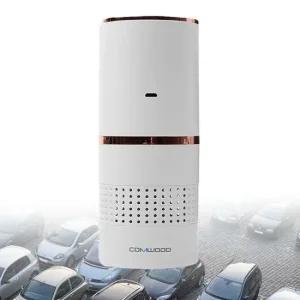 자동차 공기청정기 우디 차량용 공기청정기 화이트 컴우드우디USB 공기정화