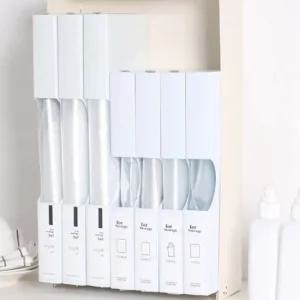 DIY비닐보관함 비닐보관함 봉지정리함 비닐꽂이 비닐정리화일