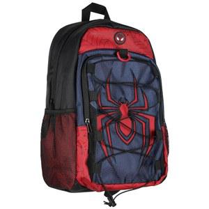 마블 코믹스 스파이더맨 마일스 모랄레스 17인치 백팩 노트북 여행용 책가방 패딩 백 조절 가능 스트랩 번지 코드