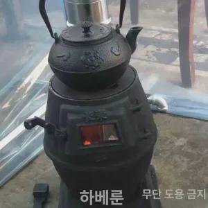 주물화목난로 가정용 장작난로 불멍