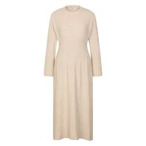 [하프클럽/레코브](레코브) 변형 골지 라운드 니트 원피스(LK31CYKO513X)