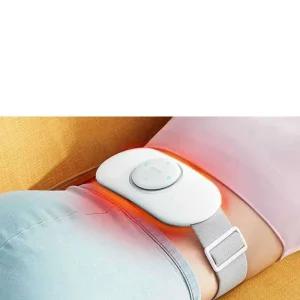 허리복대 안마기 교정기 척추 온찜질 가정용마사지기 마사지기 - 흰색