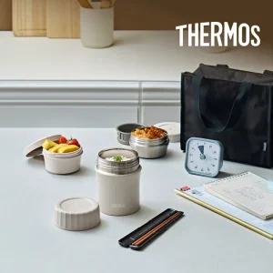 써모스 뉴 플+스 반반 보온도시락 1140ml / TKLG-1151