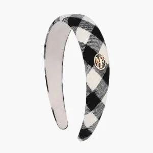 마리떼 CIRCLE LOGO 헤어밴드 MFG45FAC122 BLK RED