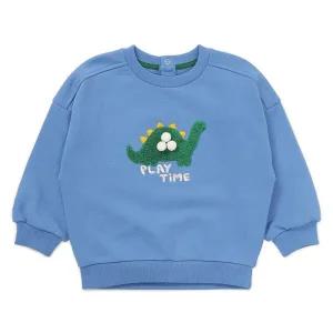 [블루독베이비8] 25FW  (BL)공룡 스웨트셔츠 HJ (45C1433403) (BLUEDOG BABY/유아/출산/백일/선물/도트/강