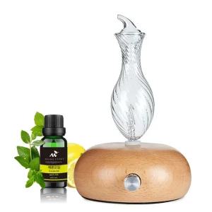 아로마 전기 향로 나무 버너 램프 사일런트 워터리 워터리스