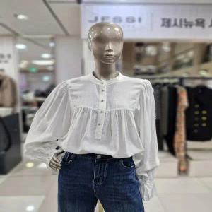 제시뉴욕 세이브존04 크링클 페전트 블라우스 JE95BR5800BR