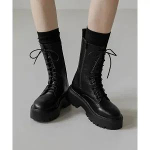 사뿐 SAPPUN 리오넬 레이스업 워커 5.5cm