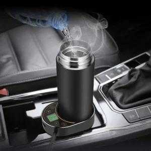 차량용 커피포트 온수 보온병 24V 12v 차박 12V 자동차