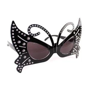 유치원 선생님 나비안경 할로윈 선그라스 보석 무도회 공연 소품