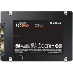 삼성 SSD 870 EVO 2. SATA III 솔리드 스테이트 드라이브 2TB 1TB 500/250GB PC용 세트