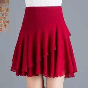 라인댄스 치마 스커트 라틴 공연