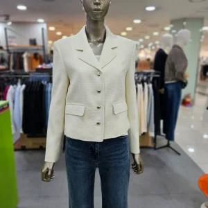 시슬리/애플아울렛/트위드 싱글 자켓 SAJKE2441